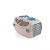 STEFANPLAST Transport Cage Gulliver 2 with Plastic Door 55x36x35 cm White Travertine