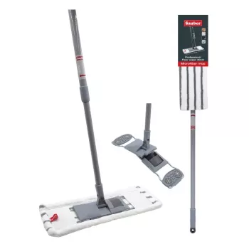 SAUBER Floor Brush 40cm with Telescopic Handle