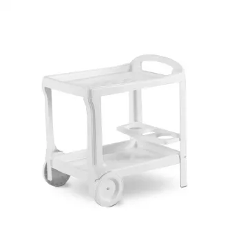 BICA Borneo Food Trolley 52x68x70cm White