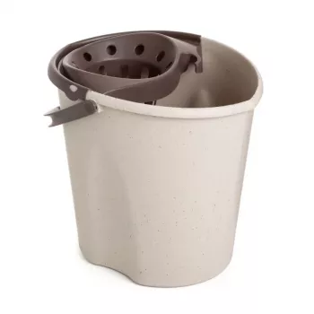 TATAY Ecohome 12L Rectangular Step Bin with Soft-Close Lid, Grey