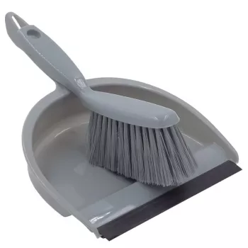 SAUBER Scrubbing Scoop with Rubber and Brush