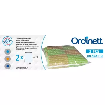 ORDINETT Plastic Multi-Purpose Garment Bags 5 pcs. 42x52cm