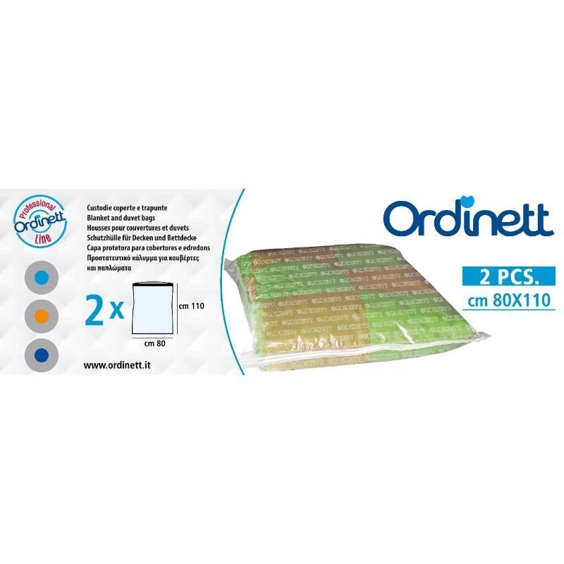 ORDINETT Plastic Multi-Purpose Garment Bags 5 pcs. 42x52cm