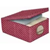 ORDINETT Fabric Storage Box 48x36x19 cm Bordeaux