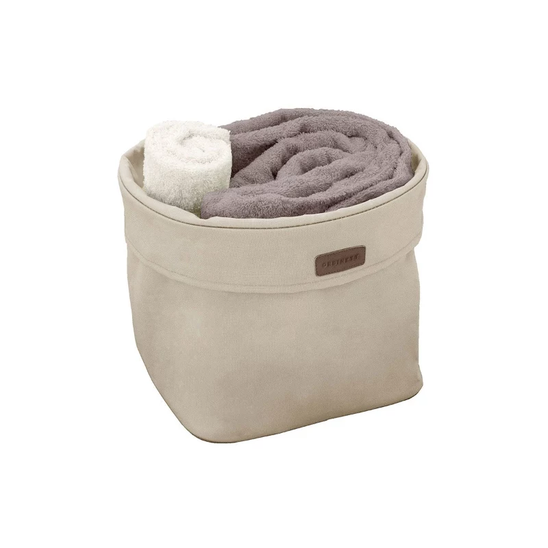 ORDINETT Fabric Box L 28x28x23cm Ego Ecru