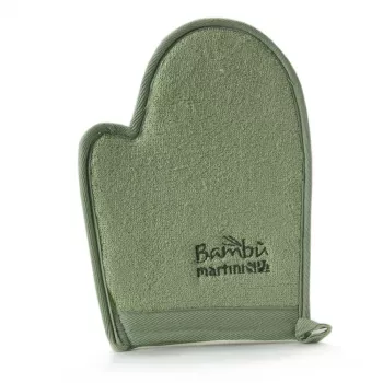 MARTINI SPA Luffa and Bamboo Glove Bamboo