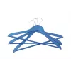 ORDINETT Wooden Clothes Hangers 3-Piece Set, 44.5 cm, Assorted Colours (Black, Blue, Light Grey, White)
