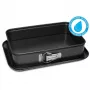 Guardini Gardenia Rectangular Cake Tin 19x28x7 cm Non-Stick Carbon Steel