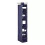 ORDINETT 10 Shelf Organiser 20x29x120 cm Blue