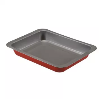 GUARDINI Rossana Rectangular Borosilicate Glass Baking Dish 28 x 22 x 4.7 cm, 2.9 L, Transparent