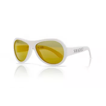 SHADEZ Classic White Teeny Kids' Sunglasses, 7-15 Years