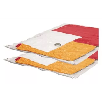 ORDINETT Vacuum Storage Bags 2 Pack, 80 x 120 cm, Transparent, Extra Large