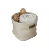 ORDINETT Fabric Box S 18x18x14cm Ego Ecru