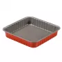 GUARDINI Rossana Square Cake Tin 24x24x4.5 cm Non-Stick Carbon Steel