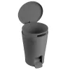 TATAY Diabolo 5L Pedal Bin Grey
