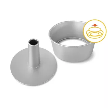 GUARDINI Chiffon Cake Tin with Removable Bottom Professional Ø21x9.5cm
