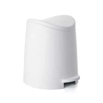 TATAY Bathroom Pedal Bucket 3L Standard White