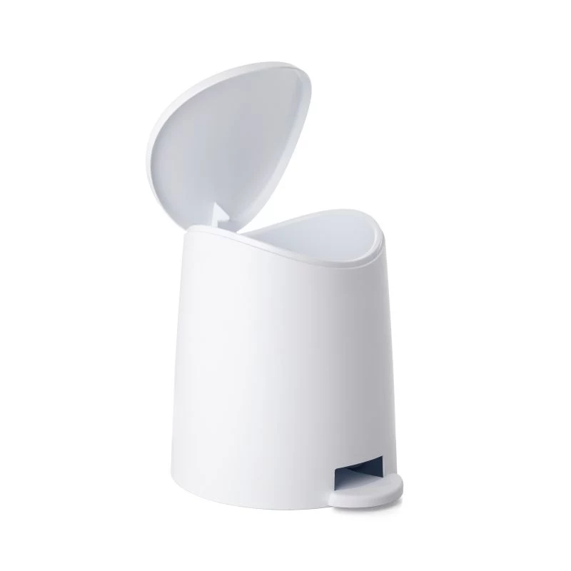TATAY Bathroom Pedal Bucket 3L Standard White