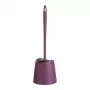 TATAY WC-Standard Toilet Brush & Holder, Aubergine