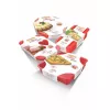 GUARDINI Savarine Cake Tin Silicone Juliette Ø24x5.5cm Red