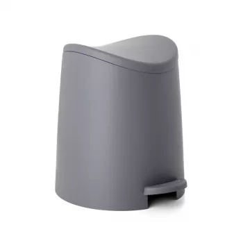 TATAY Bathroom Pedal Bin 3L Standard Grey