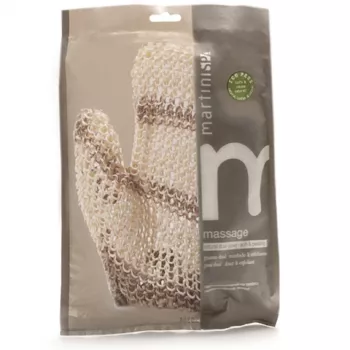 MARTINI SPA Sisal Massage Glove Natural