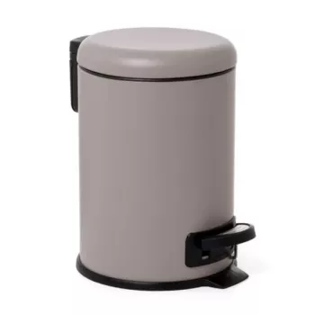 TATAY Pedal Bucket 3L Nordic Stainless Steel/Brown