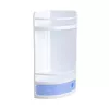 TATAY Corner Shelf with Drawer in Blue Crystal | Wall-Mounted Bathroom Storage