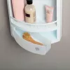 TATAY Corner Shelf with Drawer White | Solid Pine Wood