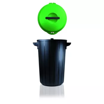 GIOSTYLE Eco Solution Waste Bin 35L Dark Grey/Green