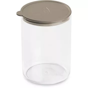 GIOSTYLE Con.Tengo Round Food Bowl M 1.2L Grey-Brown