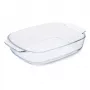 GUARDINI Glass Baking Dish Rectangular Borosilicate Glass 34x22.5x6 cm / 2.7 L