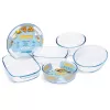 GUARDINI Glass Baking Dish Rectangular Borosilicate Glass 34x22.5x6 cm / 2.7 L