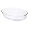 GUARDINI Oval Borosilicate Glass Baking Dish 35x24x7 cm 3L