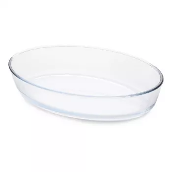 GUARDINI Oval Borosilicate Glass Baking Dish 35x24x7 cm 3L
