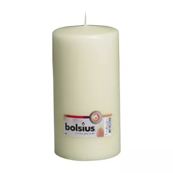 Bolsius Candle Cylinder Ø200x98mm Beige