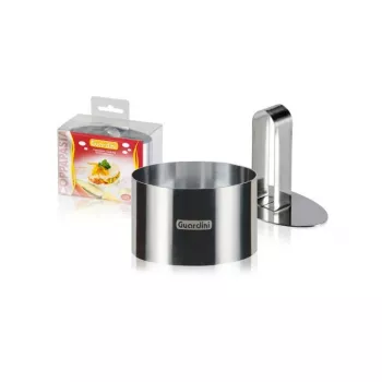 GUARDINI Oval Food Ring with Stamp 9x5x6 cm Stainless Steel