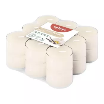 BOLSIUS Tealight Candles Aroma True Scents Vanilla 18 pcs
