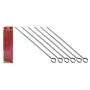 ASI COLLECTION Releasable Nylon Binding Ties 6-Pack, 30 cm x 1.5 mm, Black