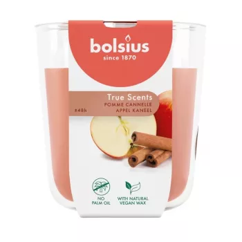 BOLSIUS True Scents Scented Candle Glass Apple Cinnamon 97x85mm