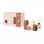 BOLSIUS Cozy Hideaway Apple Cinnamon Gift Set – Hand Soap, Body Lotion & Scented Candle