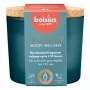 BOLSIUS True Joy Scented Candle in Glass Jar with Cork Lid - Woody Wellness, Ø66x83 mm