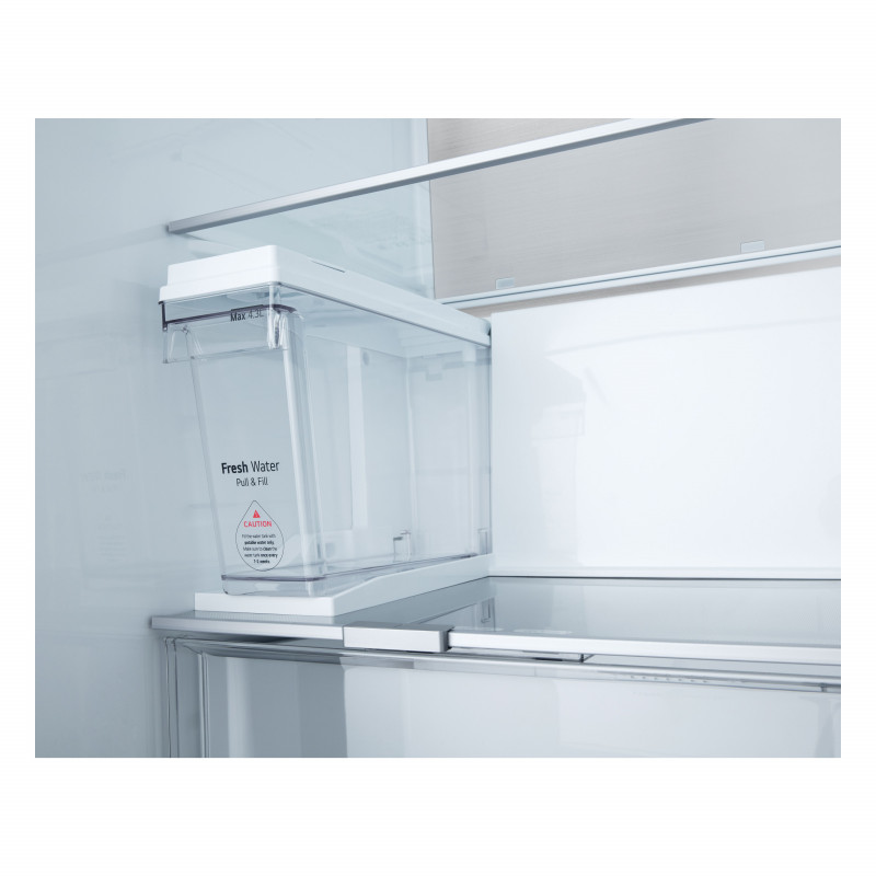 LG GSLE91MBAB L-Series Side-by-Side Refrigerator (American Style) 179 cm Height EEK B Crushed Ice/Ice Cubes/Water Dispenser
