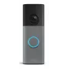 Ring Battery Video Doorbell 2 - 2K, Two-Way Talk, Speckled Gray