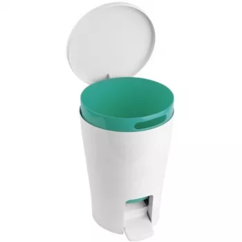 TATAY Bathroom Pedal Bin 5L Diabolo Green