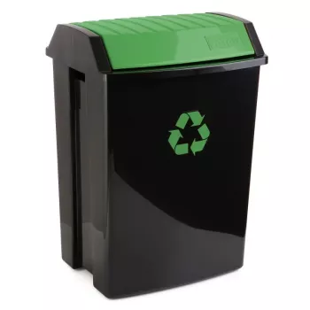 TATAY Waste Bin 50L Green Pedal Bin with Soft-Close Lid