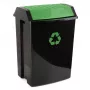 TATAY Waste Bin 50L Green Pedal Bin with Soft-Close Lid