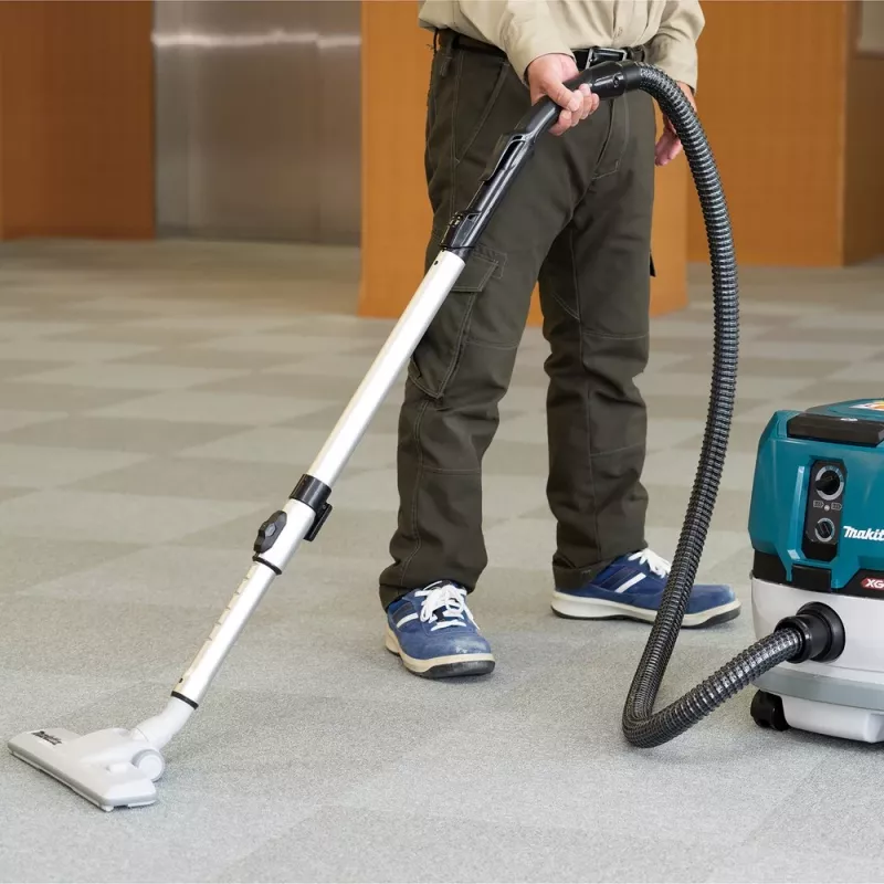 Makita VC001GLZ 40V Max XGT Brushless L-Class Wet/Dry Vacuum Cleaner, 8L Dry / 6L Wet, HEPA Filter, AWS Compatible