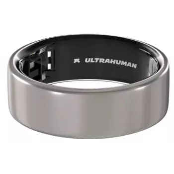 ULTRAHUMAN Ring Air Smart Ring Raw Titanium Size 5