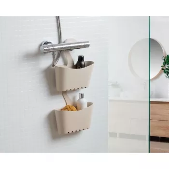 TATAY Hanging Bathroom Multifunctional Shelf 25x9x28cm Ecohome